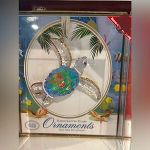 Glass Baron : Glass Turtle Ornament